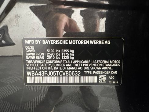 Certified 2026 BMW 530i w/ M Sport Package RWD image 31