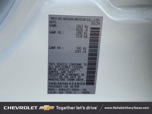 Used 2024 Nissan Altima 2.5 S image 33