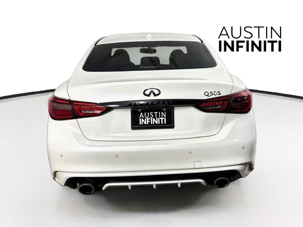 Certified 2023 INFINITI Q50 Red Sport 400 RWD image 9