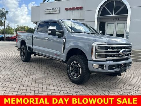Used 2024 Ford F350 Platinum w/ Tremor Off-Road Package AWD/4WD image 6