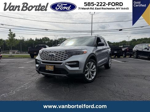 Certified 2021 Ford Explorer Platinum w/ Equipment Group 601A AWD/4WD image 1