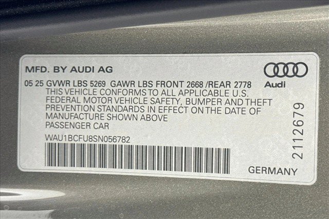 Used 2025 Audi A5 Premium w/ Convenience Package AWD/4WD image 29