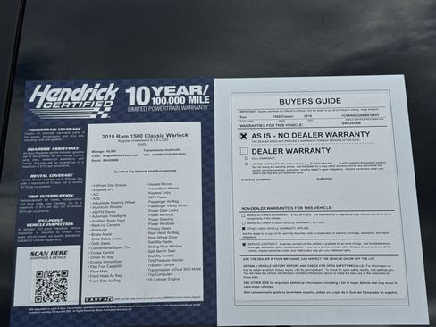 Used 2019 RAM 1500 Classic Warlock w/ Luxury Group image 33