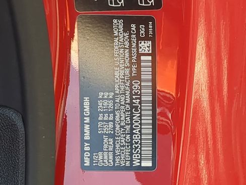 Used 2022 BMW M4 xDrive Competition w/ M Driver's Package AWD/4WD image 37