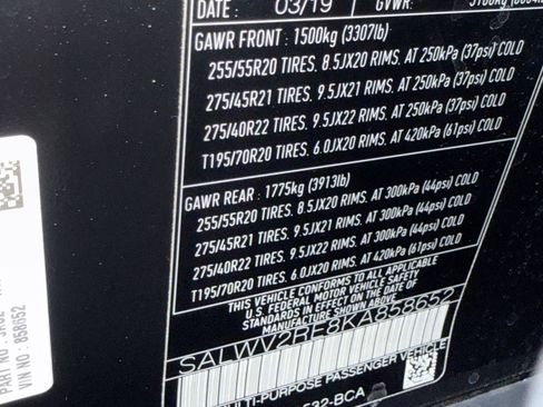 Used 2019 Land Rover Range Rover Sport Autobiography image 21