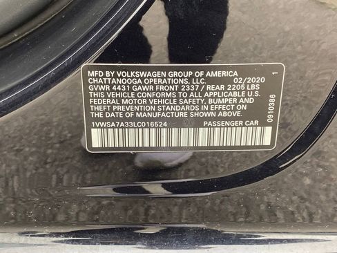 Used 2020 Volkswagen Passat 2.0T SE image 33