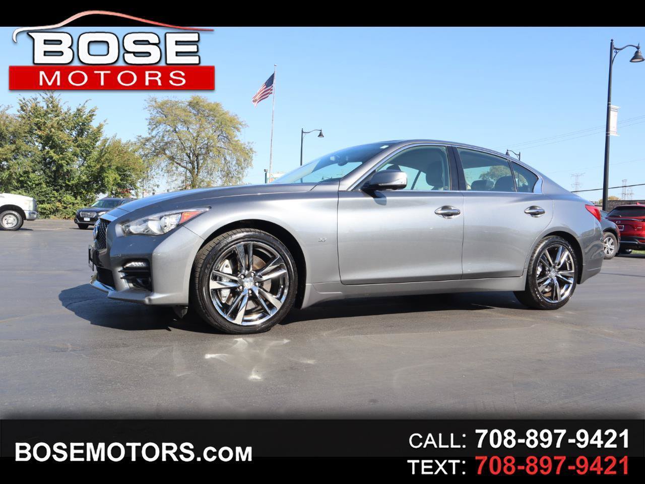 Used 2015 INFINITI Q50 AWD w/ Technology Package image 1