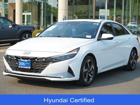 Certified 2021 Hyundai Elantra Limited w/ Cargo Package FWD image 1