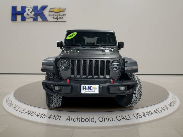 Used 2018 Jeep Wrangler Unlimited Rubicon w/ Steel Bumper Group AWD/4WD image 2