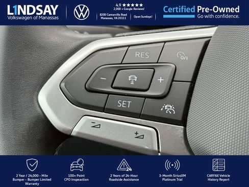 Certified 2022 Volkswagen Tiguan S w/ Driver Assistance Package image 22