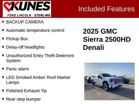 Used 2025 GMC Sierra 2500 Denali AWD/4WD image 3