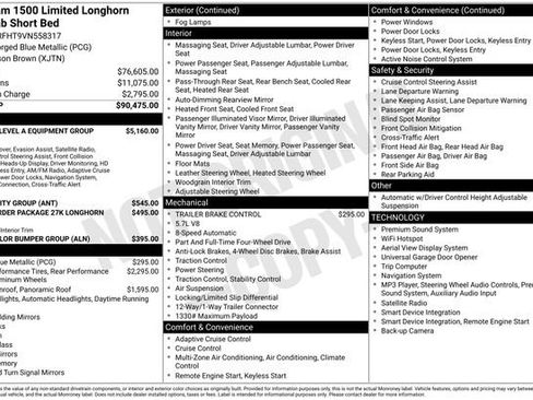 New 2027 RAM 1500 Limited AWD/4WD image 23