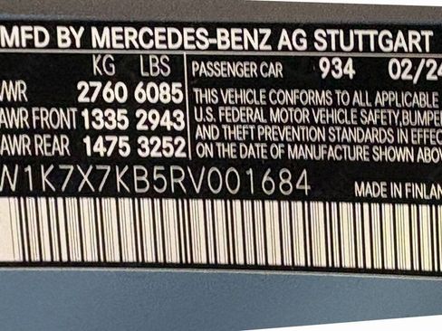 Certified 2024 Mercedes-Benz AMG GT 63 S image 39