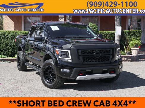 Used 2024 Nissan Titan PRO-4X w/ Pro-4x Utility Package AWD/4WD image 1