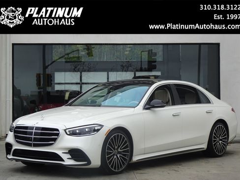 Used 2022 Mercedes-Benz S 580 4MATIC Sedan image 1