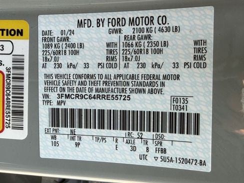 Used 2024 Ford Bronco Sport Outer Banks AWD/4WD image 28
