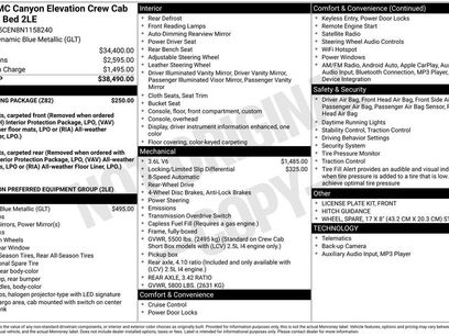 Used 2022 GMC Canyon Elevation w/ Trailering Package