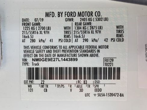 Used 2020 Ford Transit Connect XL FWD image 25
