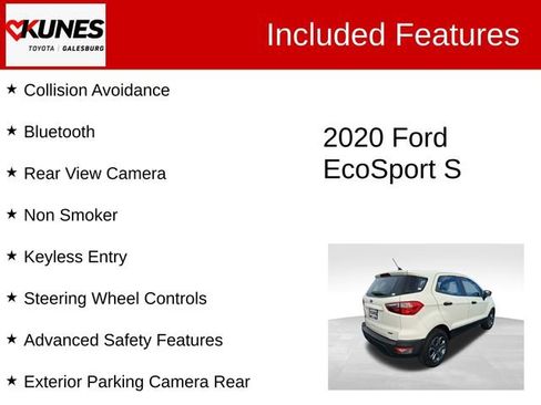 Used 2020 Ford EcoSport S image 2