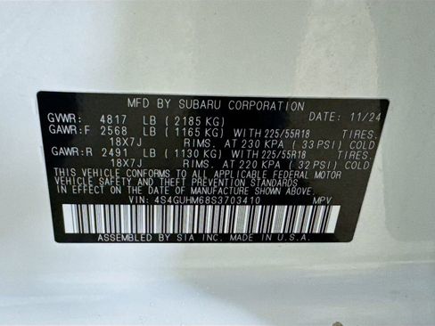 Certified 2025 Subaru Crosstrek 2.5i Limited w/ Popular Package #3A image 24