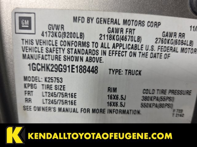 Used 2001 Chevrolet Silverado 2500 LS AWD/4WD image 17