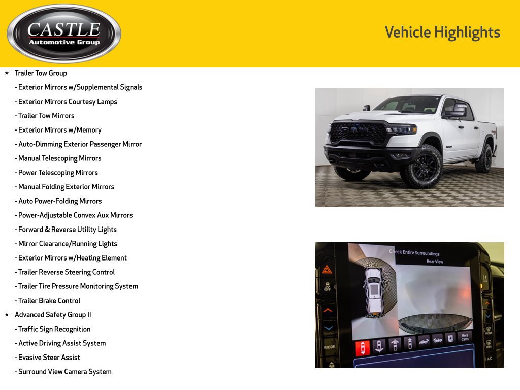 Used 2025 RAM 1500 Rebel w/ Advanced Safety Group II AWD/4WD image 20