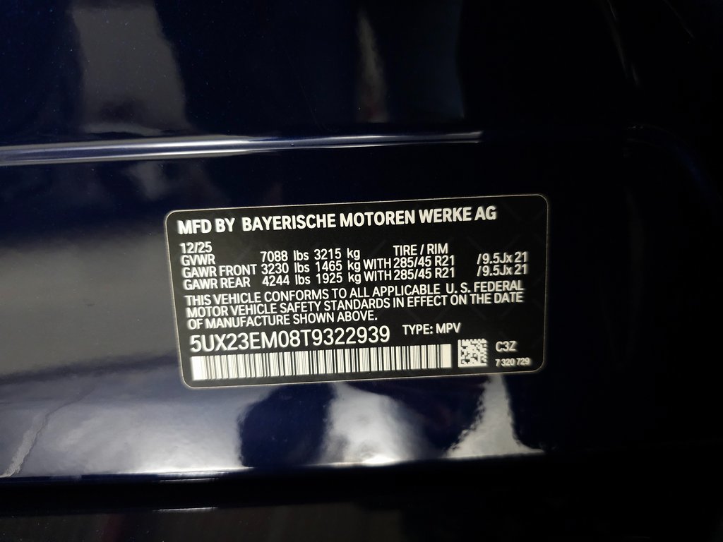 Used 2026 BMW X7 xDrive40i w/ M Sport Package AWD/4WD image 34