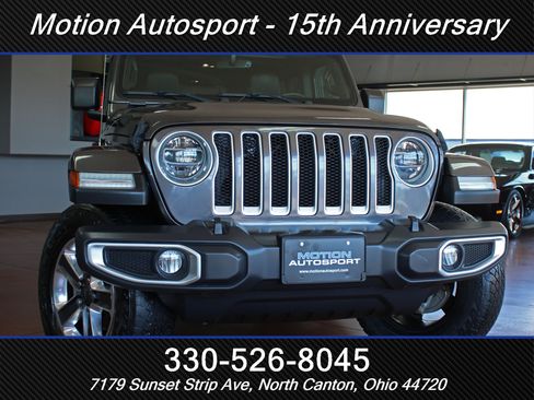 Used 2021 Jeep Wrangler Unlimited Sahara w/ Uconnect 4C Nav & Sound Group AWD/4WD image 61
