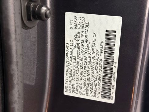 Used 2024 Honda Odyssey EX-L image 36