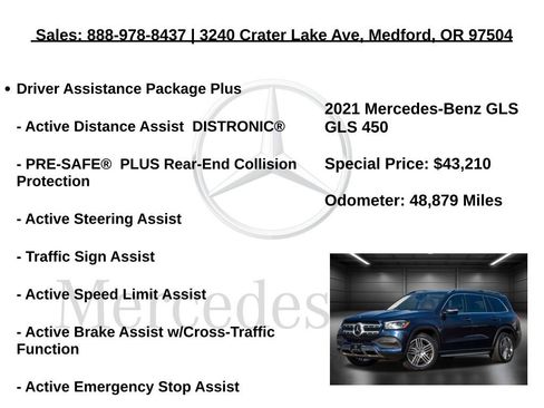 Used 2021 Mercedes-Benz GLS 450 4MATIC image 5