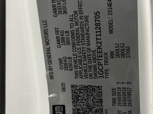 New 2026 Chevrolet Colorado Trail Boss AWD/4WD image 36
