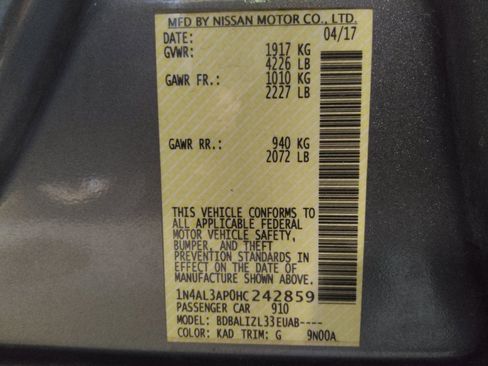 Used 2017 Nissan Altima 2.5 SV FWD image 33