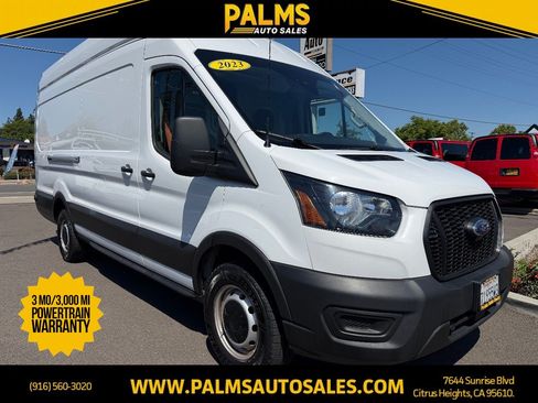 Used 2023 Ford Transit 250 148 High Roof Extended w/ Load Area Protection Package RWD image 1
