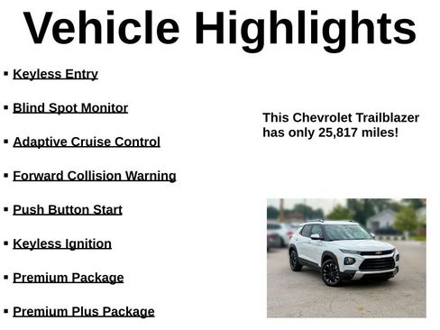 Used 2023 Chevrolet TrailBlazer LT w/ Convenience Package AWD/4WD image 35