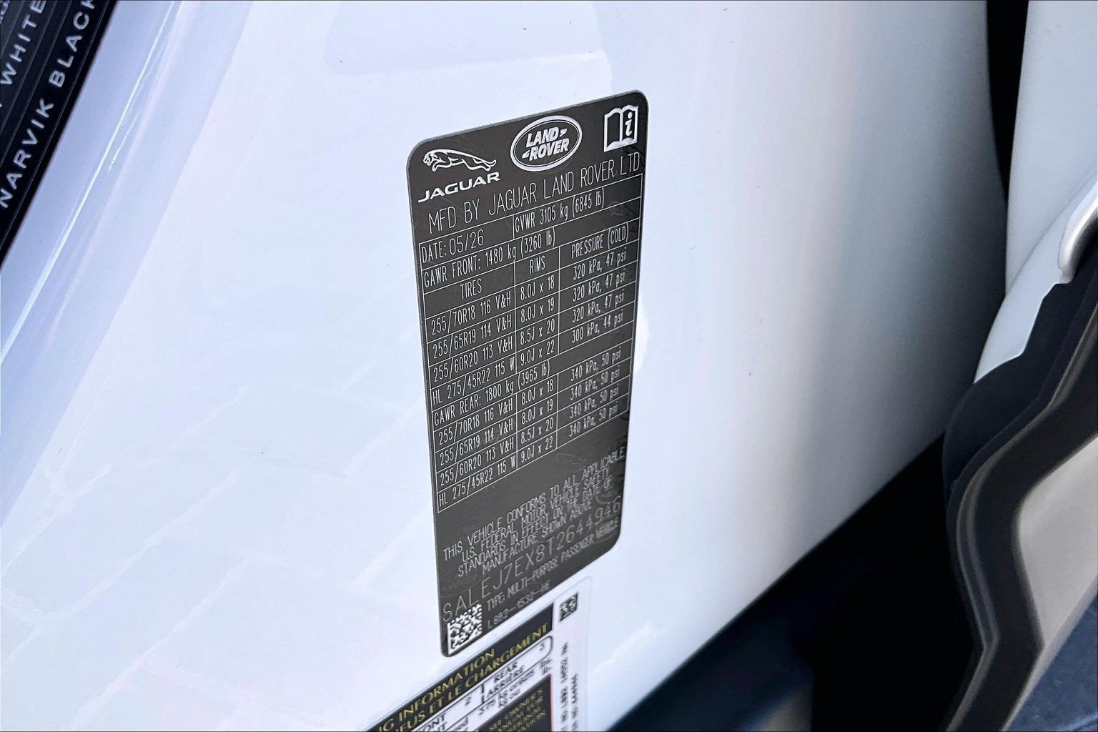 New 2026 Land Rover Defender 110 S AWD/4WD image 13