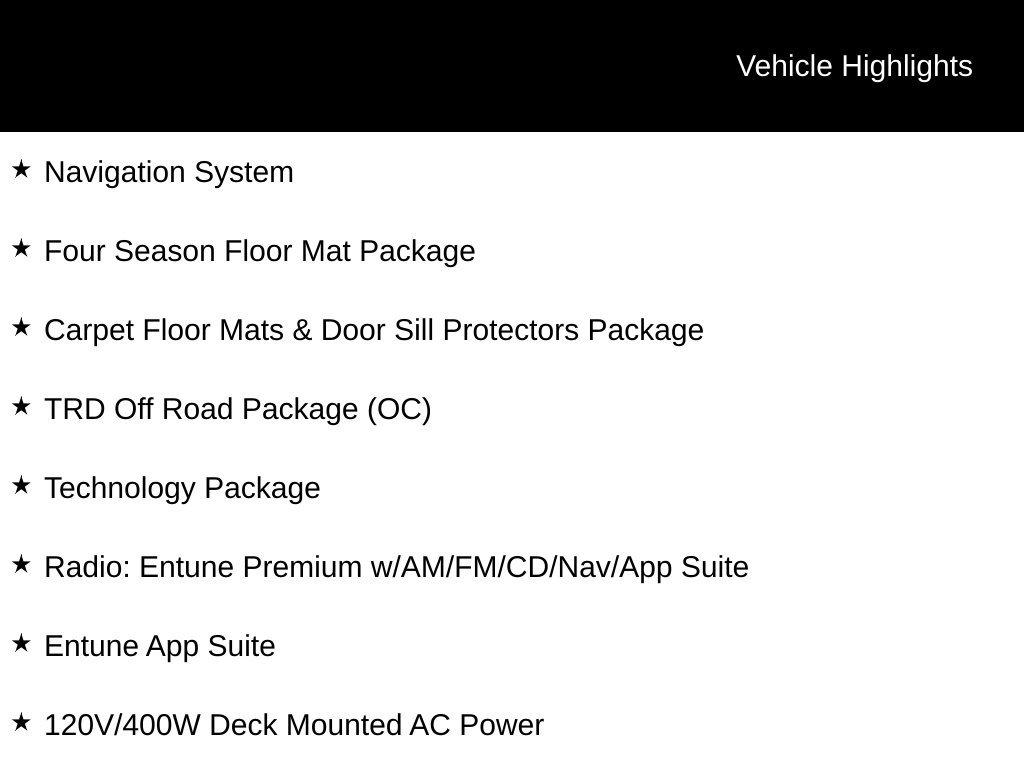 Used 2019 Toyota Tacoma TRD Off-Road w/ Technology Package AWD/4WD image 5