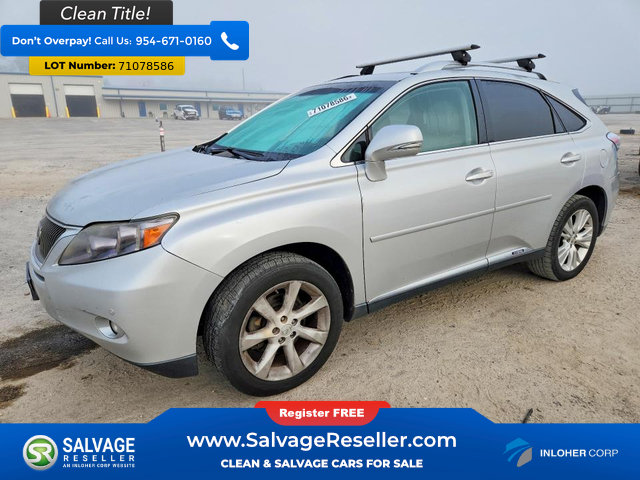 Used 2010 Lexus RX 450h AWD w/ Premium Pkg image 1