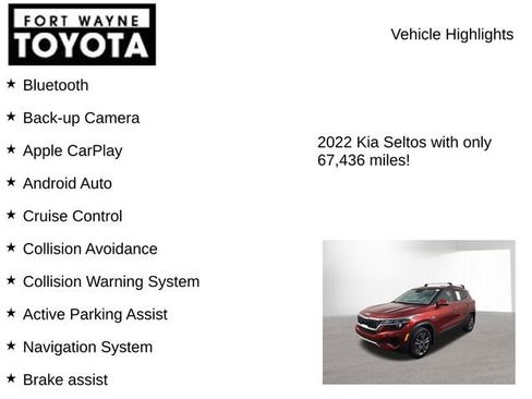 Used 2022 Kia Seltos S AWD/4WD image 7