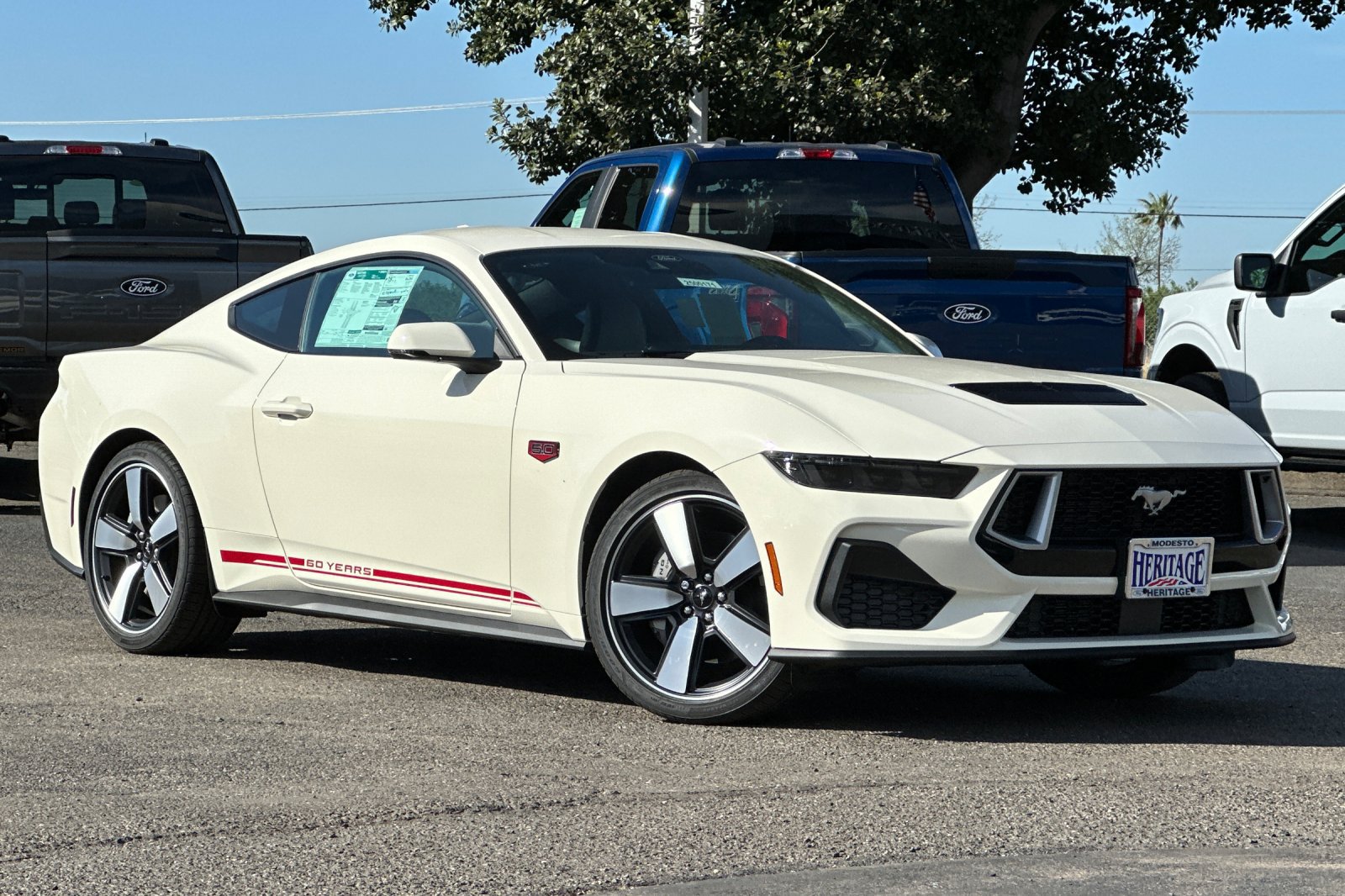 New 2025 Ford Mustang GT Premium w/ 60th Anniversary Package RWD image 2