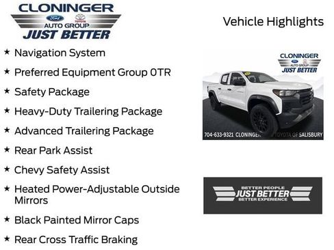 Used 2024 Chevrolet Colorado Trail Boss w/ Technology Package AWD/4WD image 3