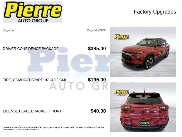 Used 2026 Chevrolet TrailBlazer RS w/ Driver Confidence Package FWD image 13