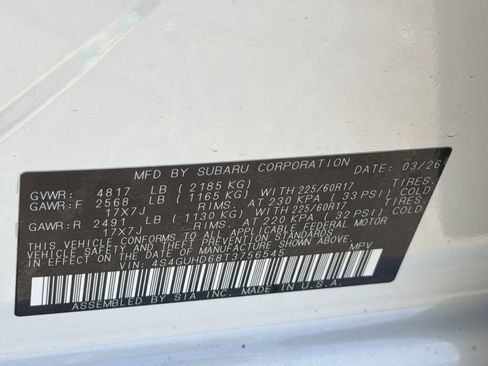New 2026 Subaru Crosstrek 2.0i Premium AWD/4WD image 32