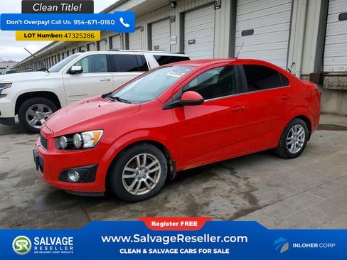 Used 2015 Chevrolet Sonic LT w/ Wheels and Fog Lamp Package image 1