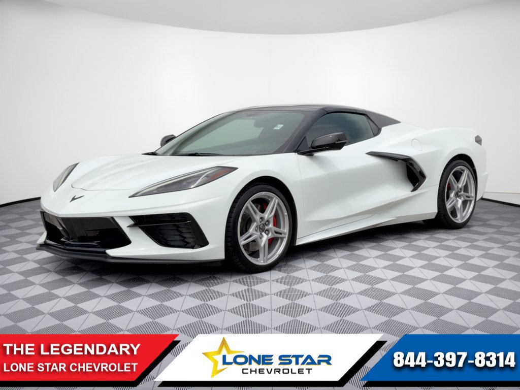 Certified 2024 Chevrolet Corvette Stingray Convertible w/ Z51 Performance Package RWD image 1