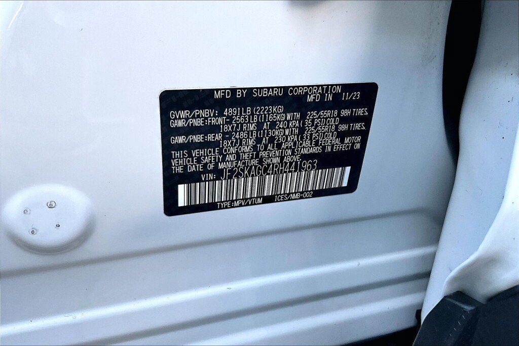 Certified 2024 Subaru Forester Sport AWD/4WD image 20