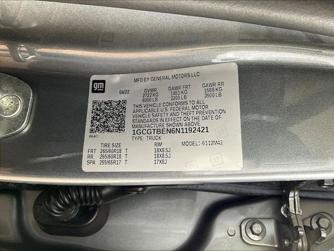 Used 2022 Chevrolet Colorado W/T w/ WT Convenience Package AWD/4WD image 19