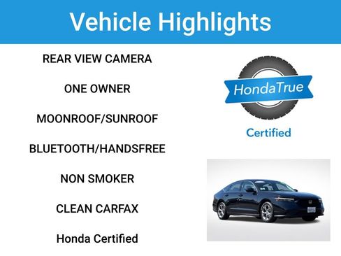 Certified 2024 Honda Accord EX image 3