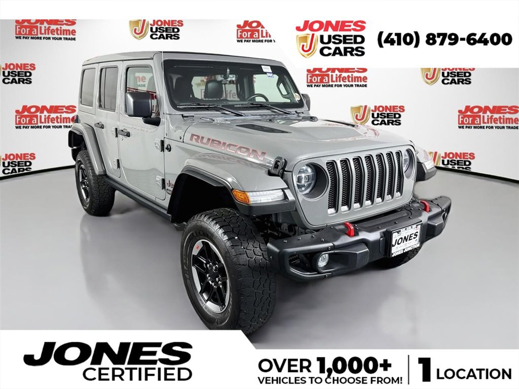 Used 2022 Jeep Wrangler Unlimited Rubicon w/ Steel Bumper Group AWD/4WD image 1