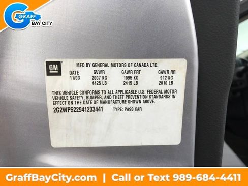 Used 2004 Pontiac Grand Prix GT w/ Drivers Package image 26