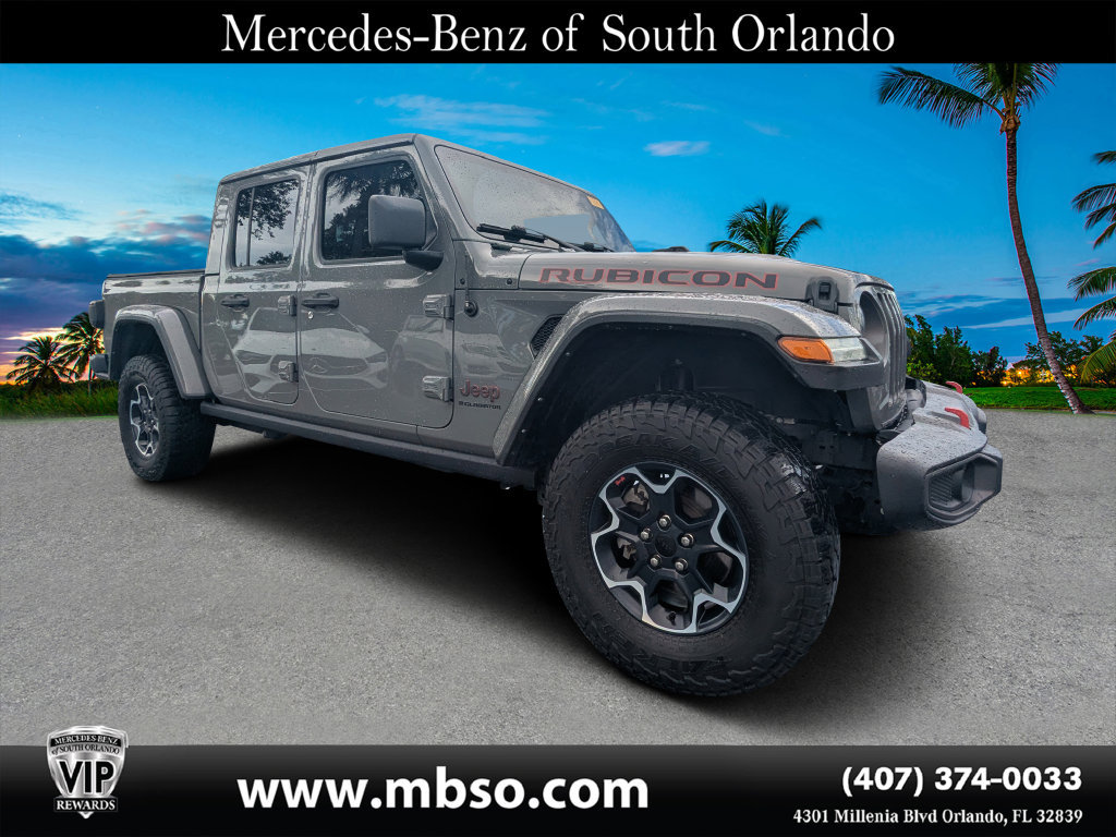 Used 2023 Jeep Gladiator Rubicon w/ LED Lighting Group AWD/4WD image 1